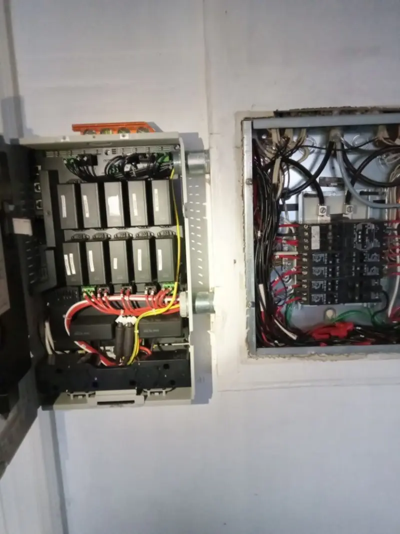 Electrical panel upgrade completed for Commercial Electrician Services in Spring Grove